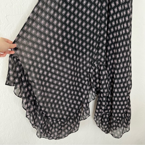 MISA Los Angeles Desi High Low Ruffle Maxi Dress - Picture 4 of 8